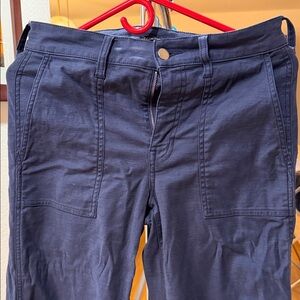 J. Crew Navy Wide Leg Pants